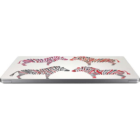 Cat Coq Rainbow Zebras Universal Laptop 13in (10.6 x 7.6in) Skin